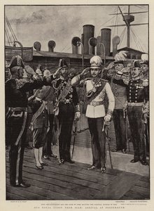 Our Royal Guest from Siam, Arrival at Portsmouth 